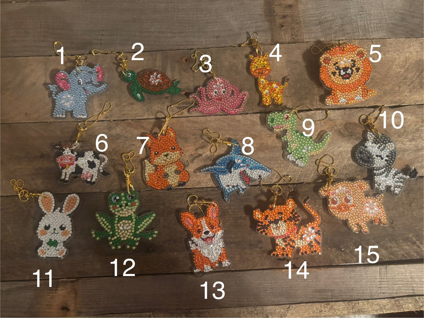 Double Sided Keychains