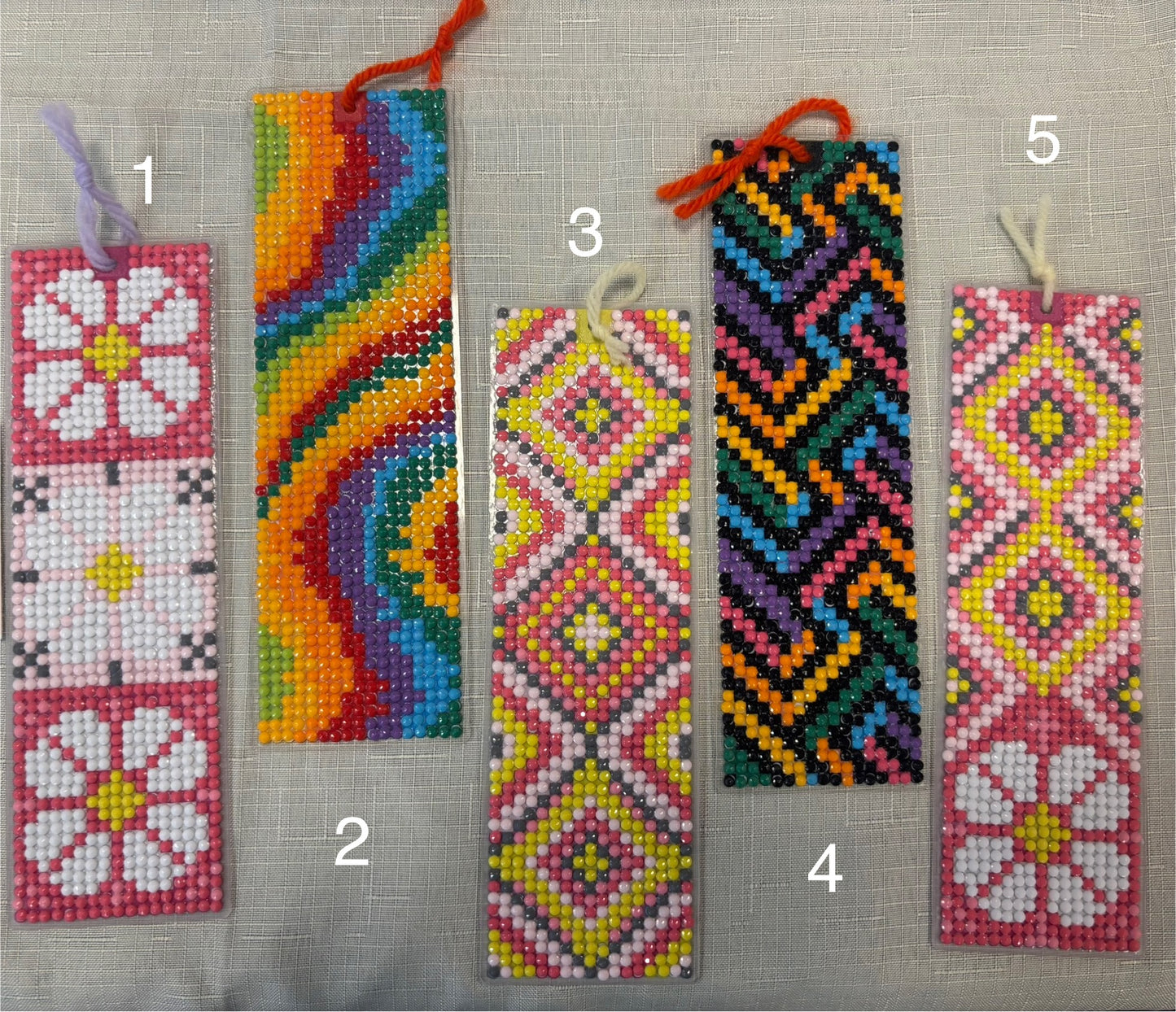 Diamond Dot Bookmarks